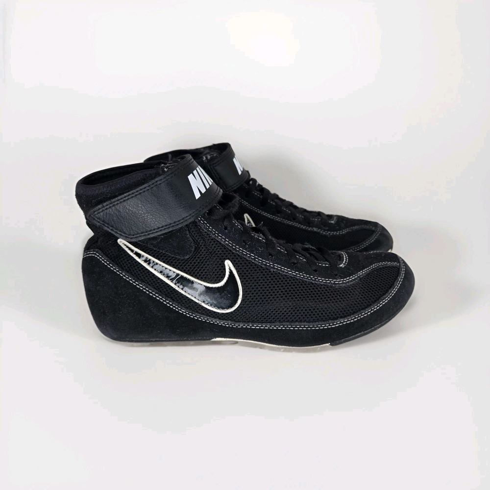 NikeSpeedsweep‎ VII Wrestling Shoes Men's Sz 8.5 Boxing MMA BJJ Black Lace Up